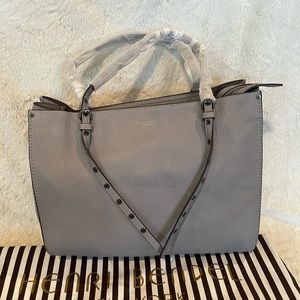 Brand New Henri Bendel Beekman Adjustable strap tote